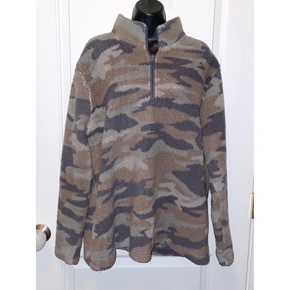 Original Weatherproof Vintage camo pullover